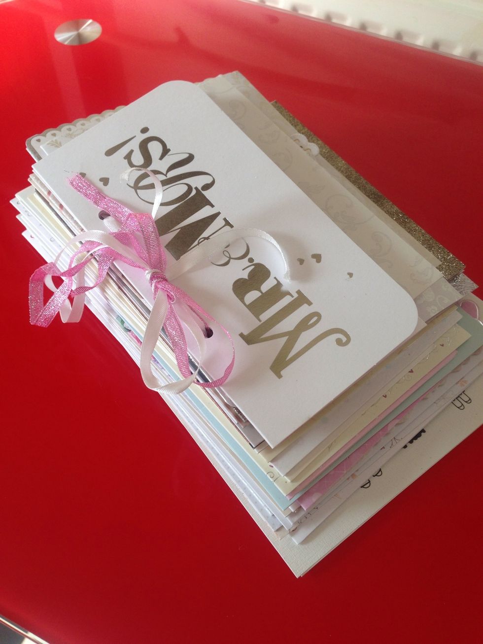 Tie in a bow and there they are!