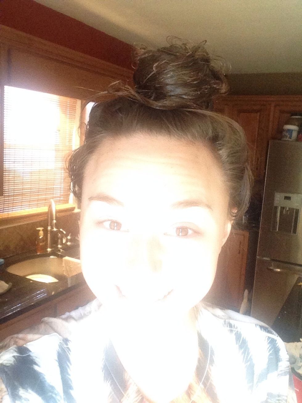 Tie it into a top knot...