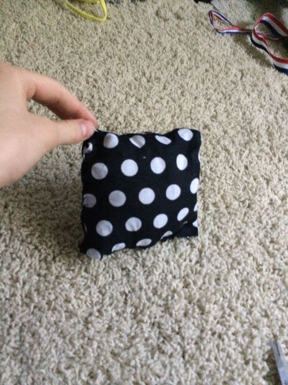 Tie it off and you have your own pillow.