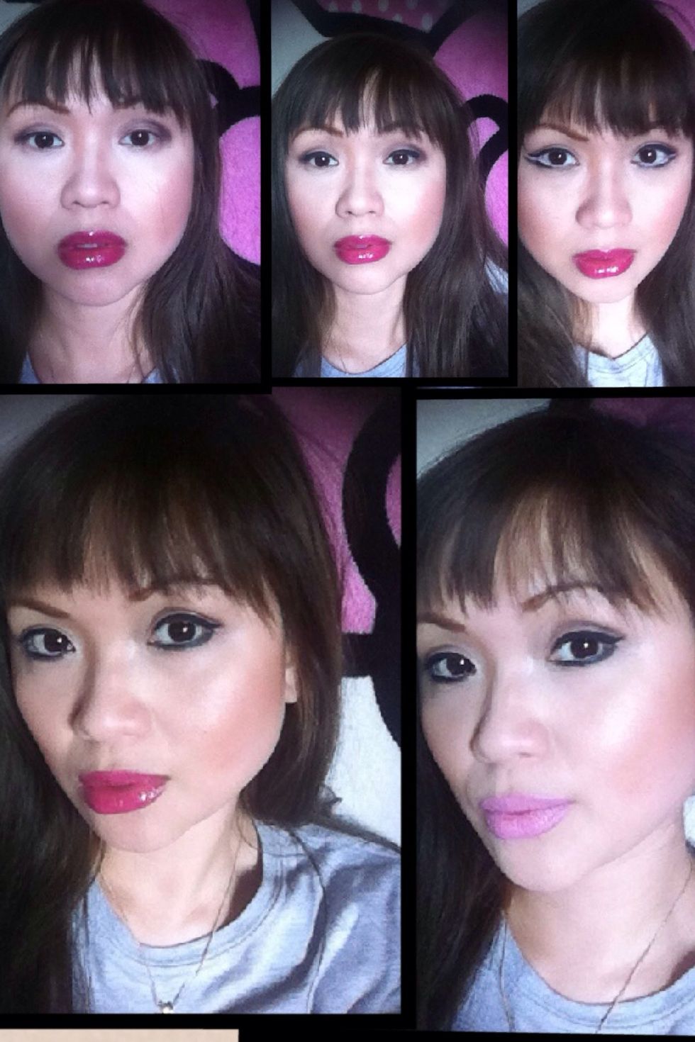 Tight lining , thick lining, winged white liner, no white wing
