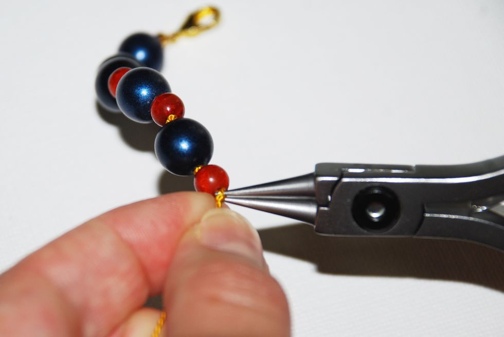 Tighten your last knot.