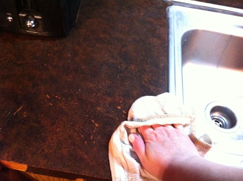 ..till appears all cleaned off.