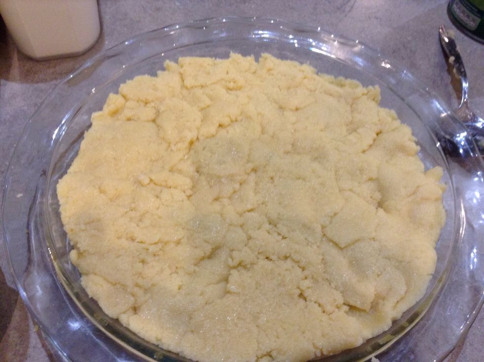 Till it's all covered nicely