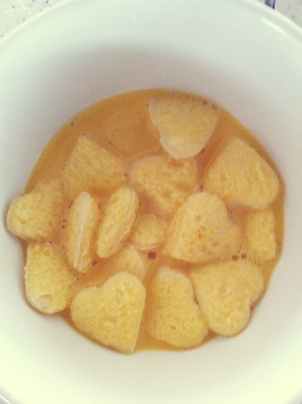 Till they're all fully soaked.