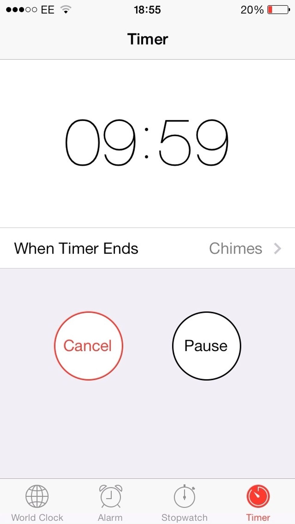 Time 10 mins on timer, make sure lid on and very low heat