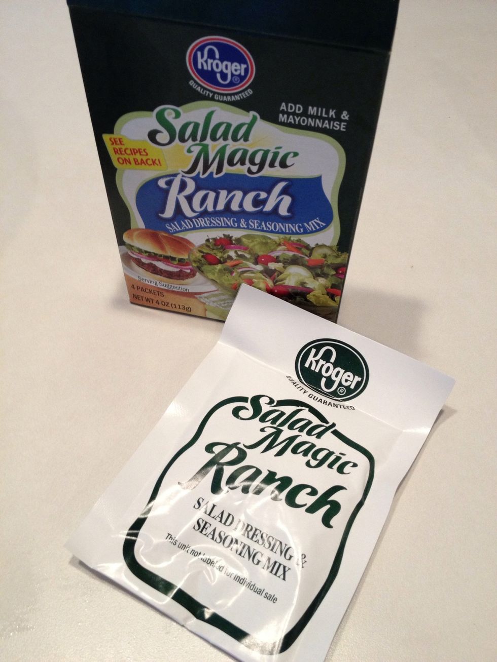 Time for the ranch dressing!