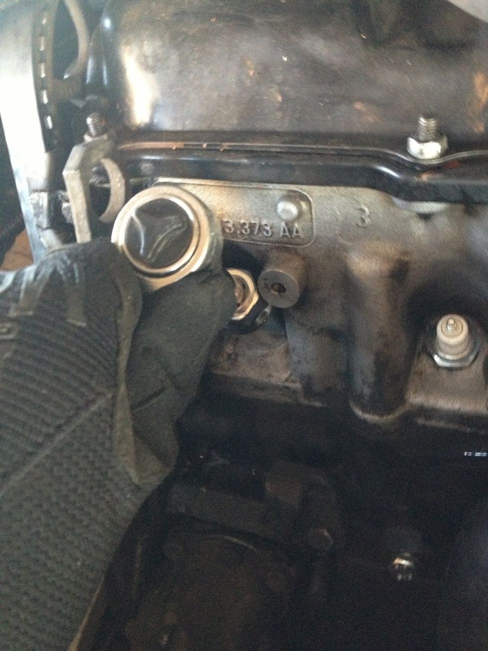 Time for the spark plugs... Plug 1! - Deep Welled Plug Socket