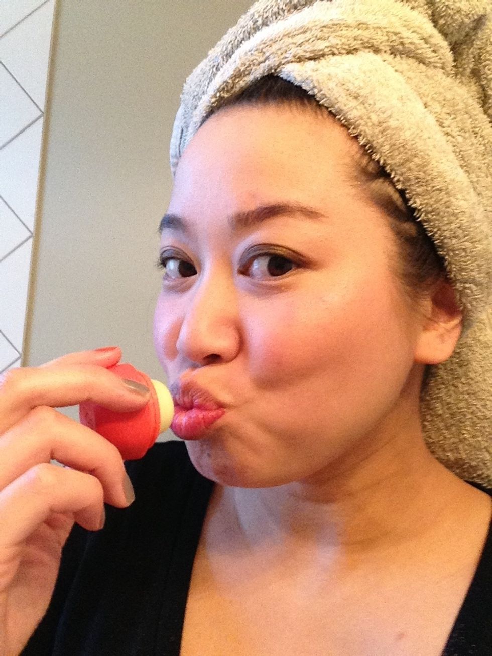 Time to make out with your lip balm ...