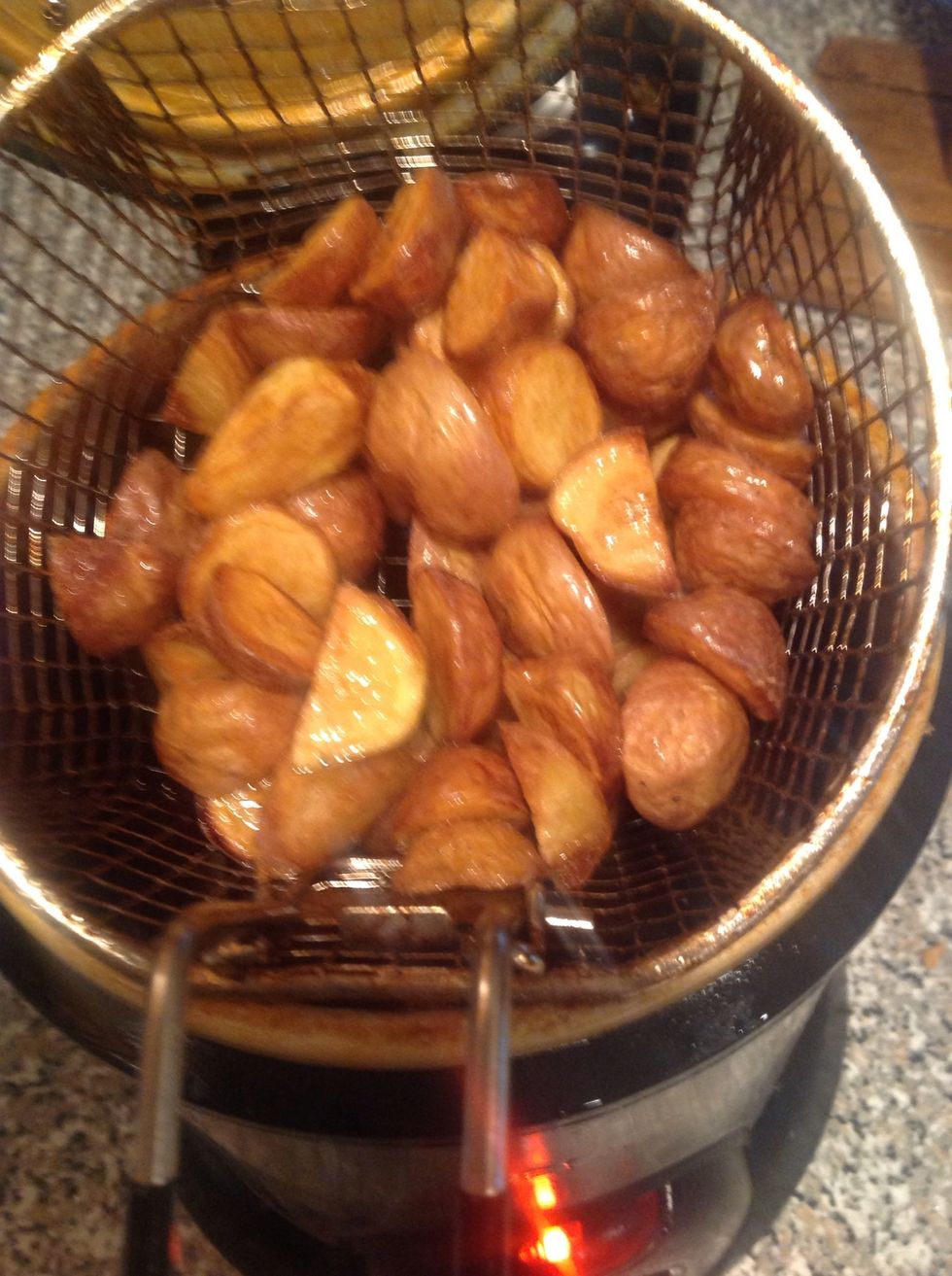 Timed this second batch....exactly 9 minutes!  Poifect!