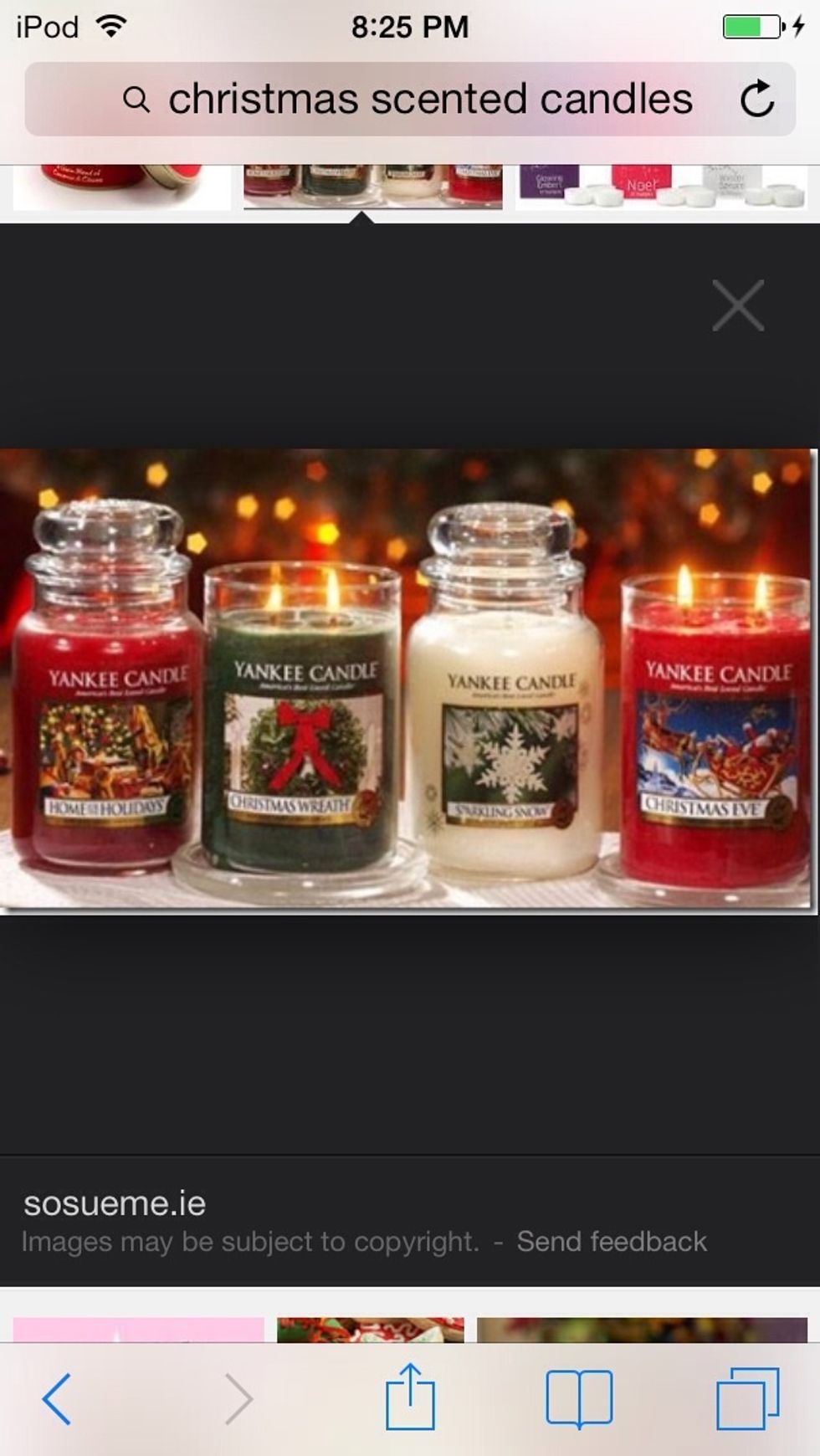 Tip 8- Add Christmas scented candles! They light up your room at night but also make your room smell like Christmas! Your friends will love it and so will you! \ud83c\udf84