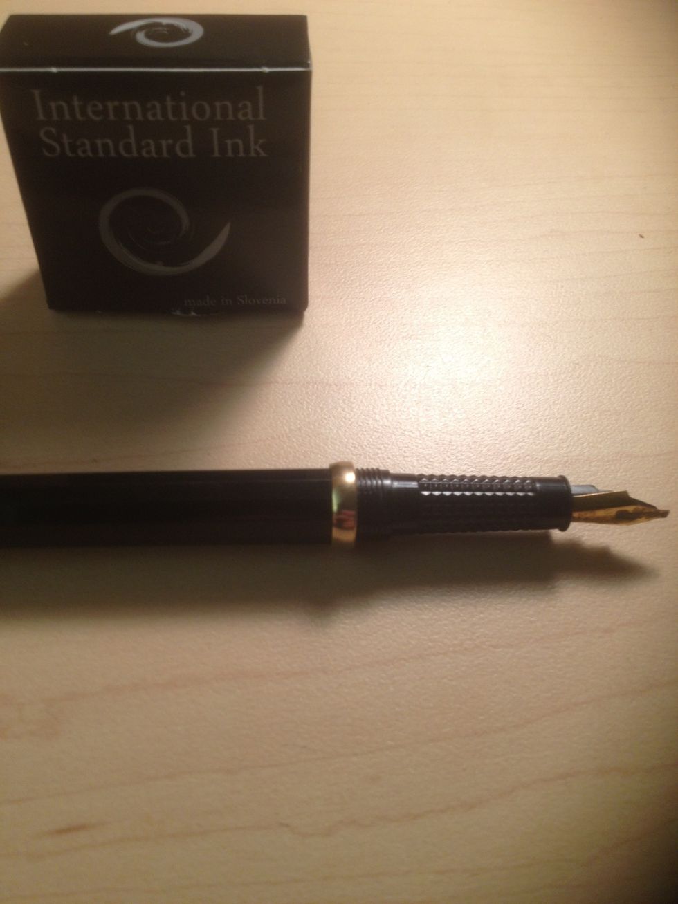 Tip: Clean your pen(s) regularly; dried ink will block the mechanism and render it useless.