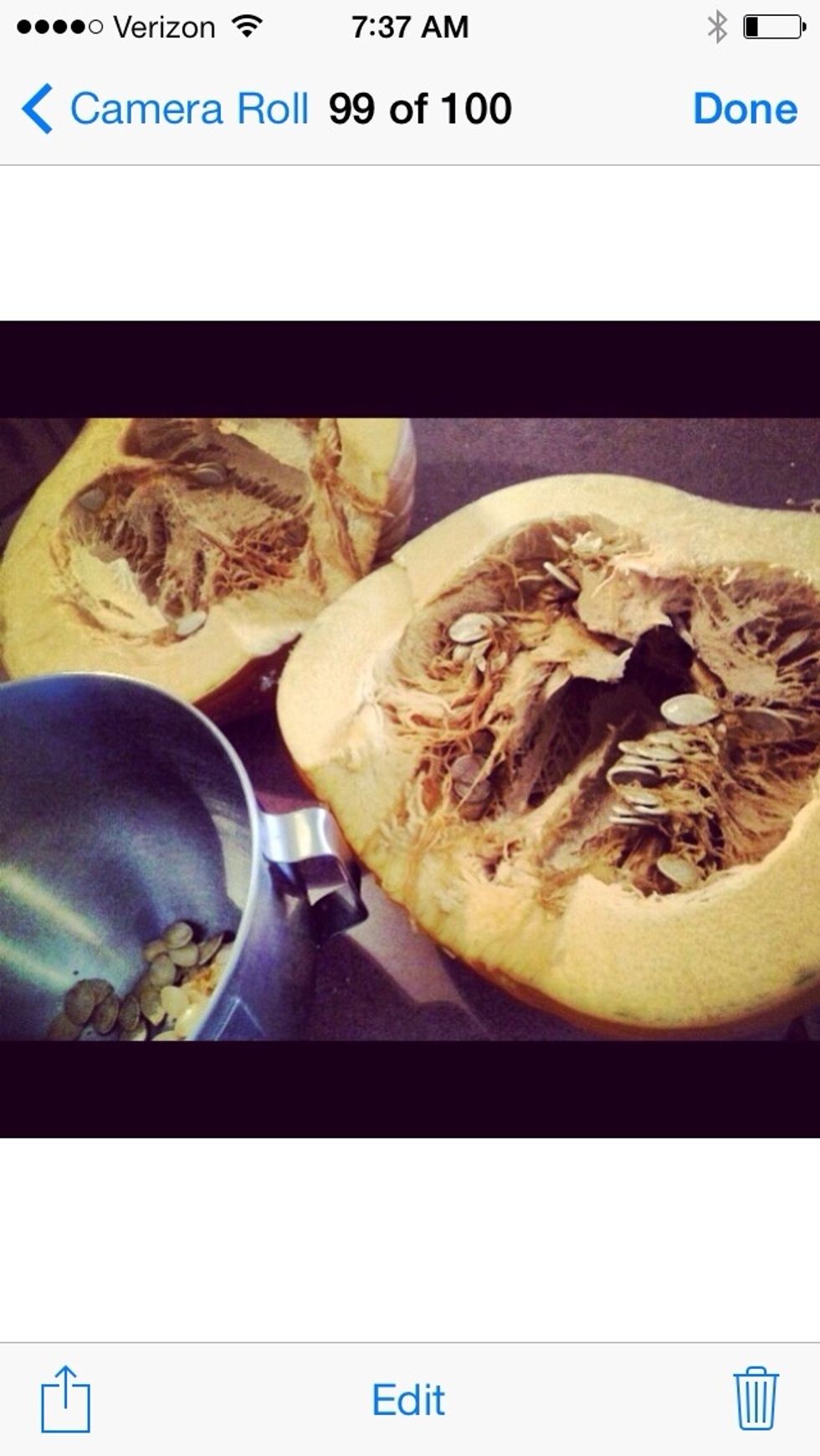 Tip: Do not use can pumpkin !!! Steam your own pumpkin. You need a medium size pumpkin. Like this one \ud83d\udc49