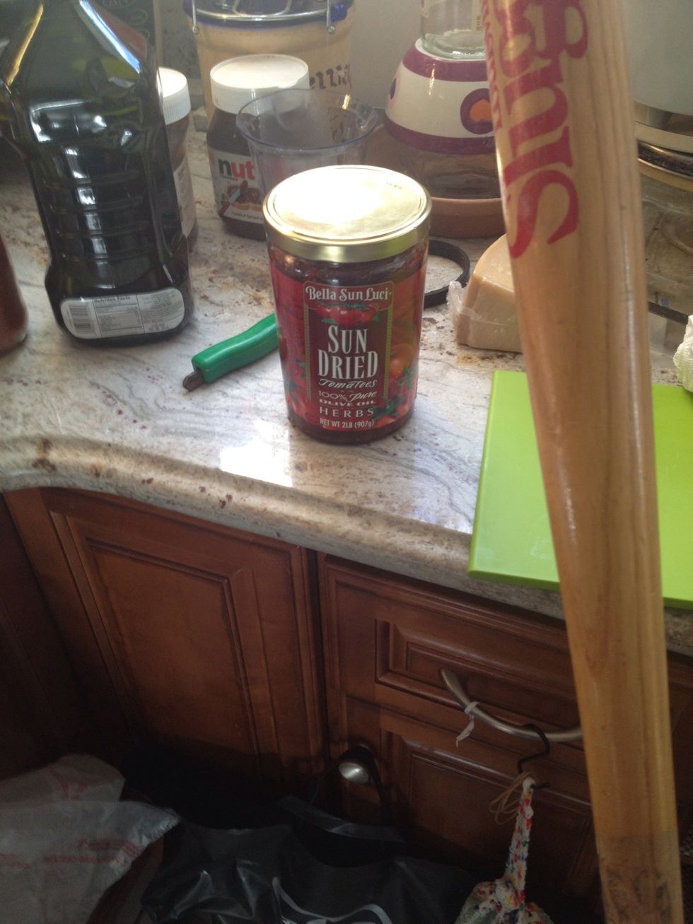 Tip of the Day: if you're having trouble opening a vacuum sealed jar, get a blunt object and hit the edges of the jar a few times taking care not to break the jar.