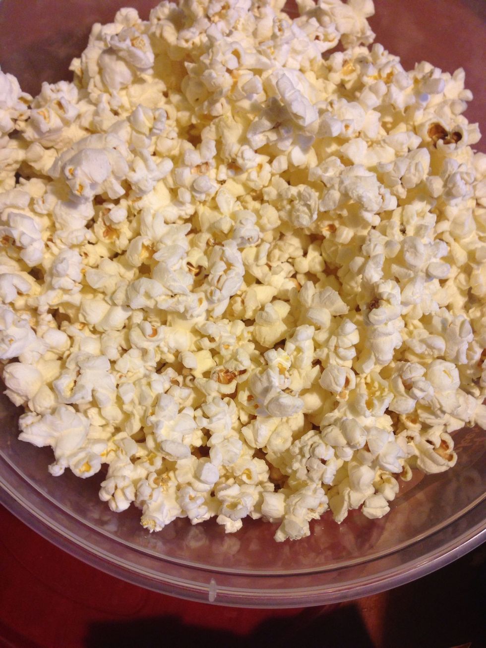 Tip: Skip the microwave Bags ( your body doesn't need all those chemicals in it) Instead I put 1/4 cup of white corn kernels in a brown paper bag close it up and microwave for 2 minutes \ud83c\udf3d