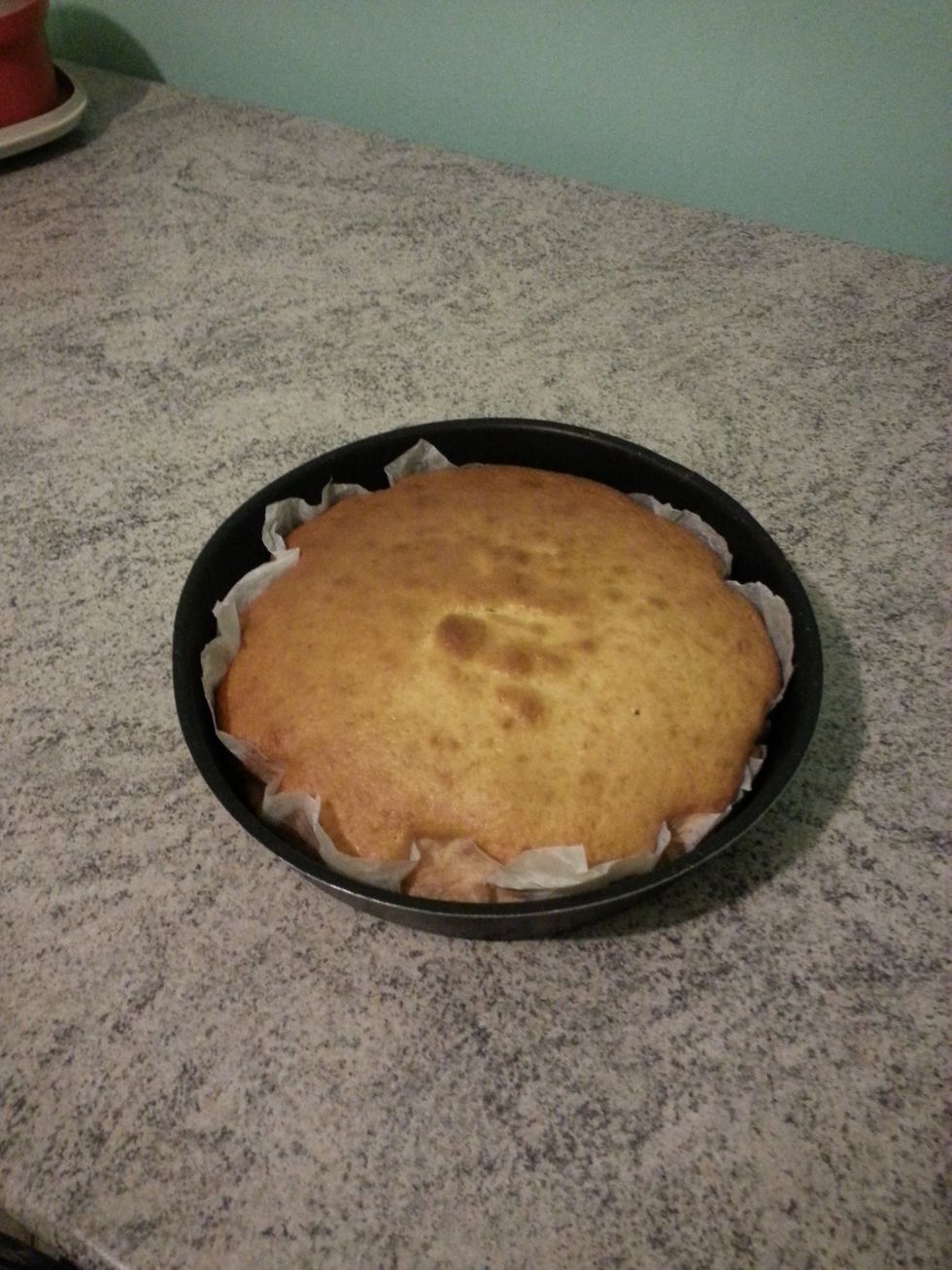 Tirata fuori la teglia dal forno, fare raffreddare la torta...