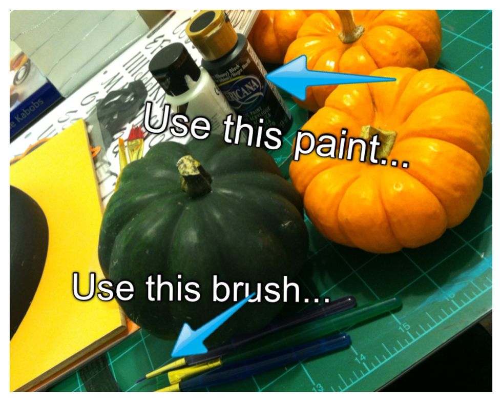 To add dotted swirls, use a small brush to apply the design of your choice.