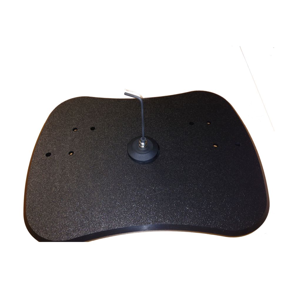 To allow the unit to rotate more freely turn the screw counterclockwise. To tighten down rotation, turn the screw the opposite direction which is clockwise