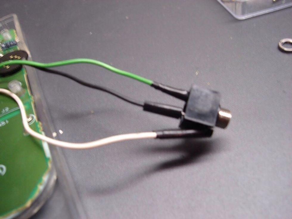 To avoid any cross talk that might possibly occur between the wires (however unlikely) wrap them up. Either use some heat shrink tubing or some electrical tape around the edges.