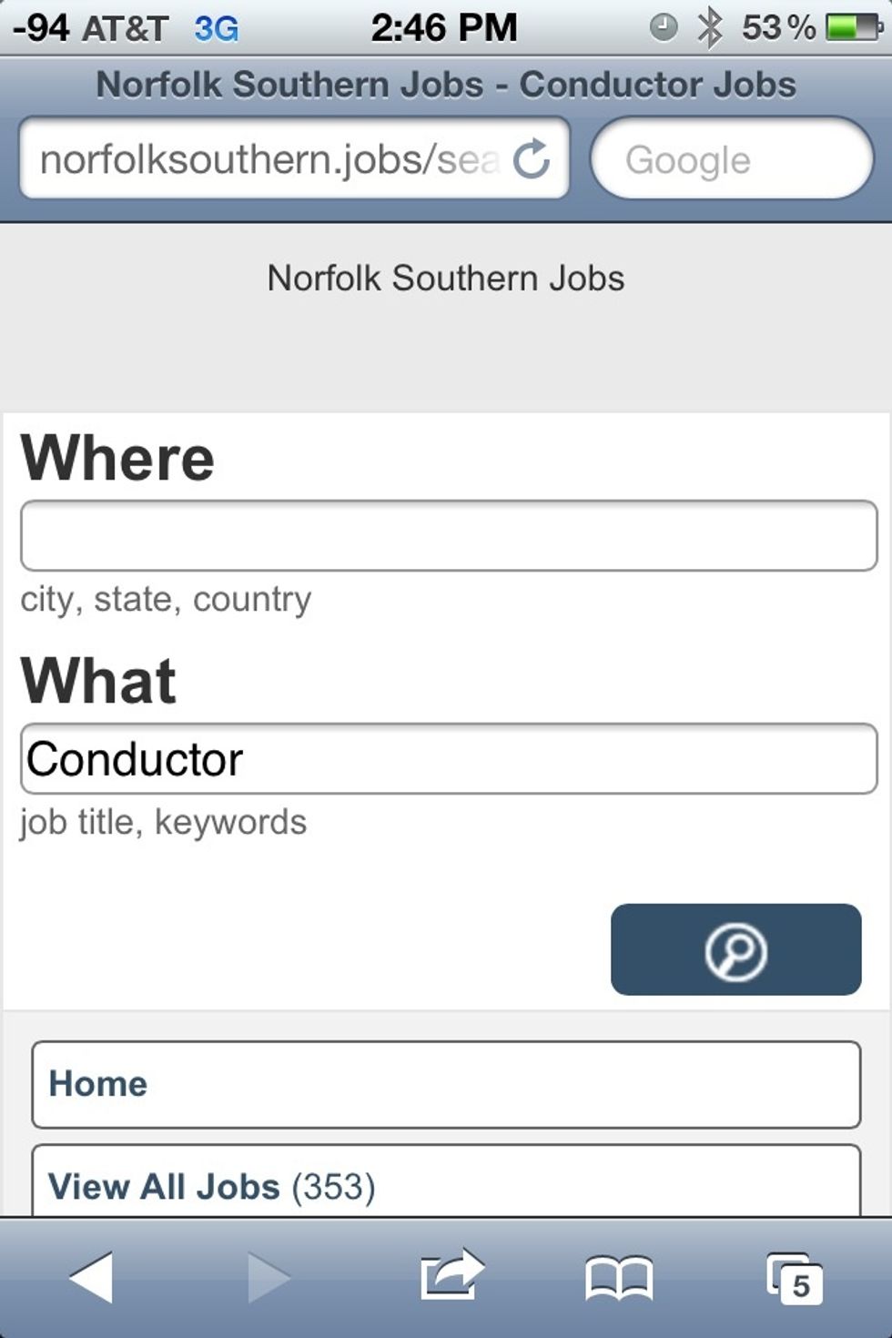 To browse what could be available in your area follow instructions on what to do.  With most railroads you start as a conductor. Search Conductor jobs, and your location at the same time.