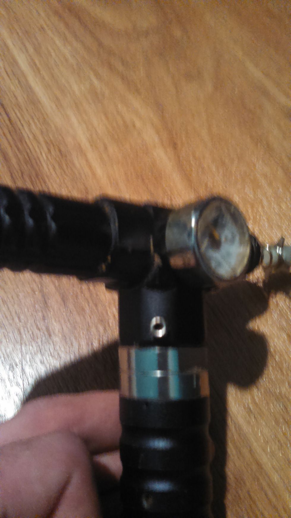 To completely disassemble and assure a thorough clean the reg and volumizer need removed. The volumizer simply unscrews, whereas the reg has two screws each on opposite sides.