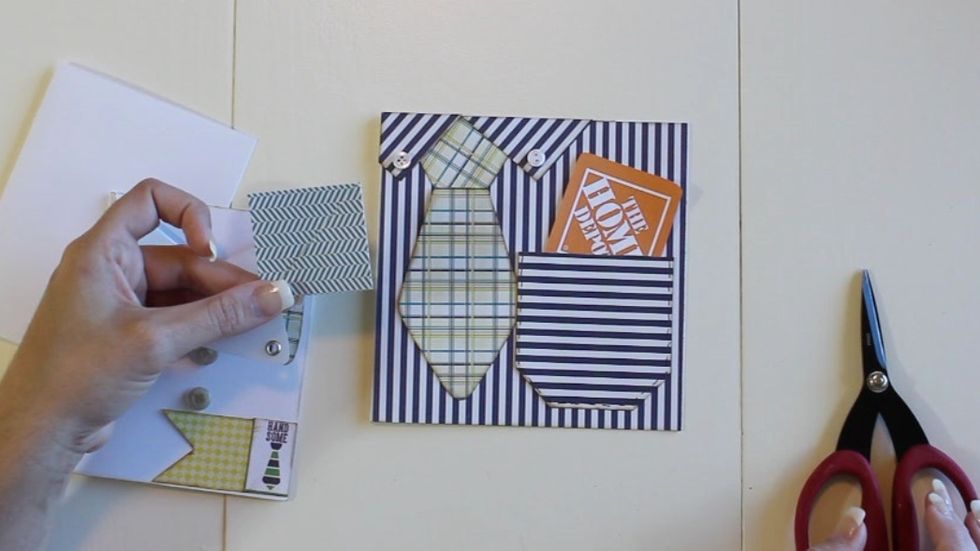 To create the collar, take a 2x2 inch square....