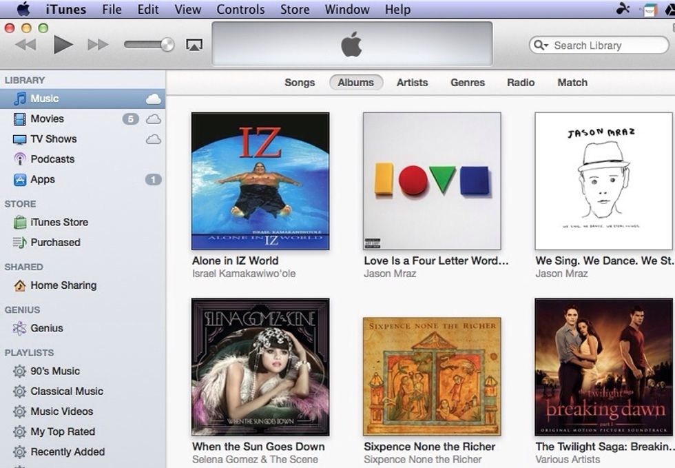To deauthorize a computer, 1.  Open iTunes.