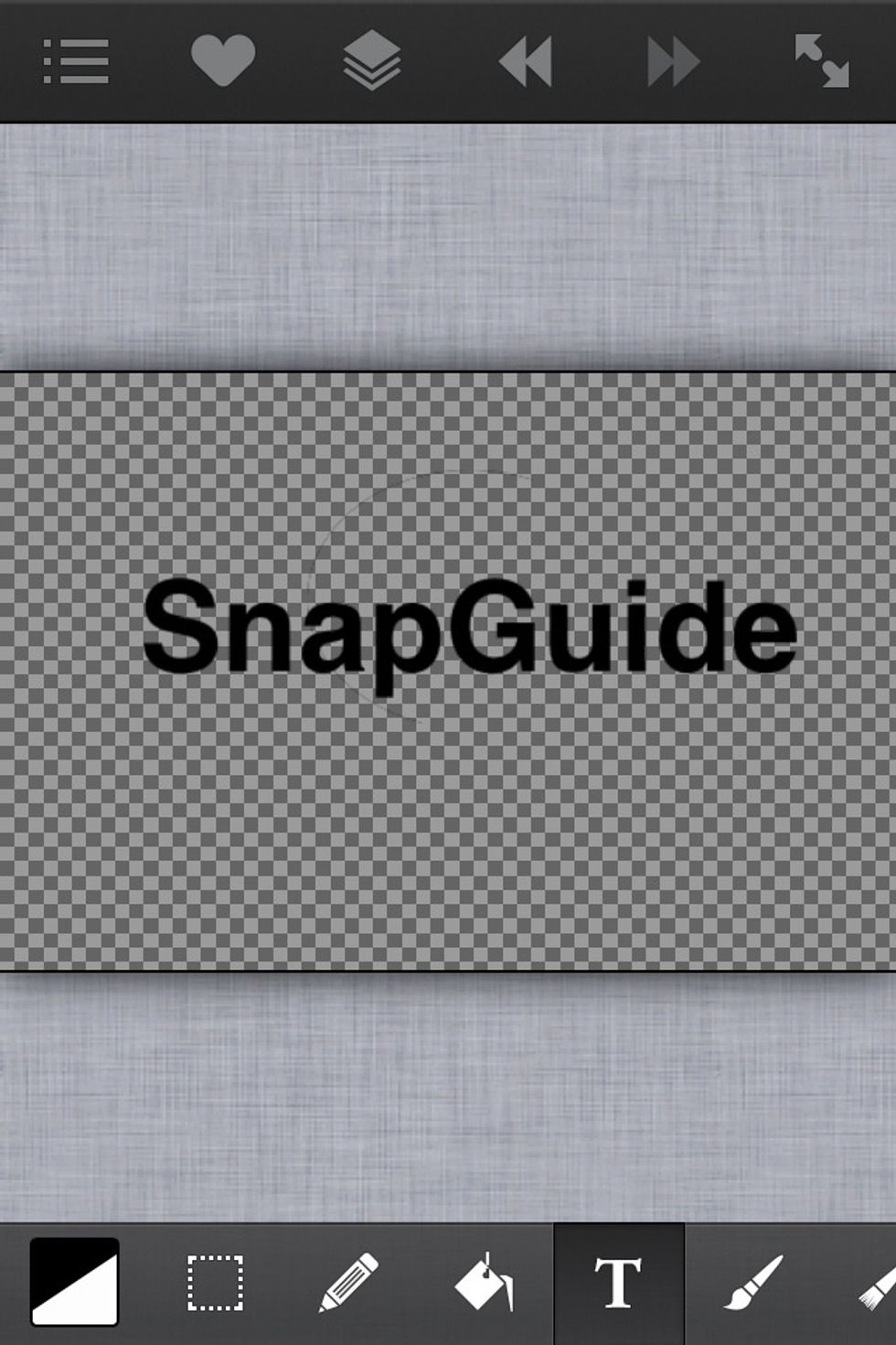 To distort a text layer. A couple of extra steps are require before you can distort the shape of the text. So here I have some text on its own layer.