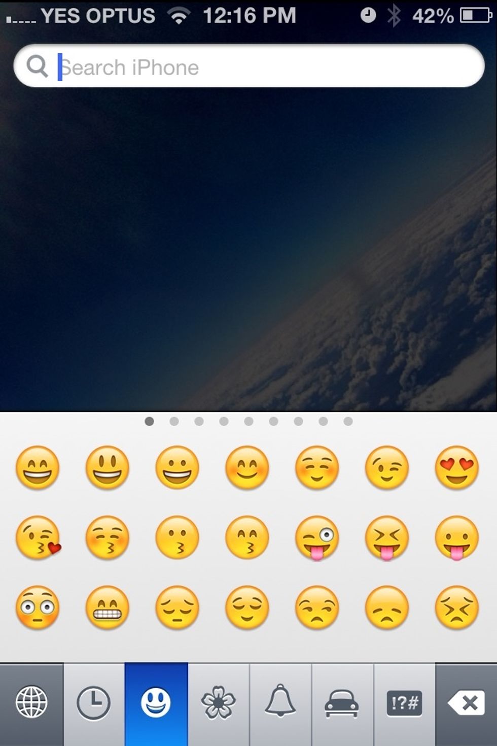 To enable Emoji Keyboard, navigate to Settings > General > Keyboard > Keyboards > Add New Keyboard. Scroll to you find Emoji and turn on.