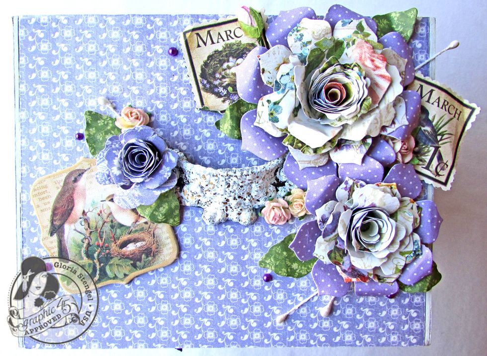 To "enamel" metal items, cover the item with paint or embossing ink. Sprinkle with embossing enamel or thick powder. You may also use several layers of regular embossing powder. Heat with heat tool.