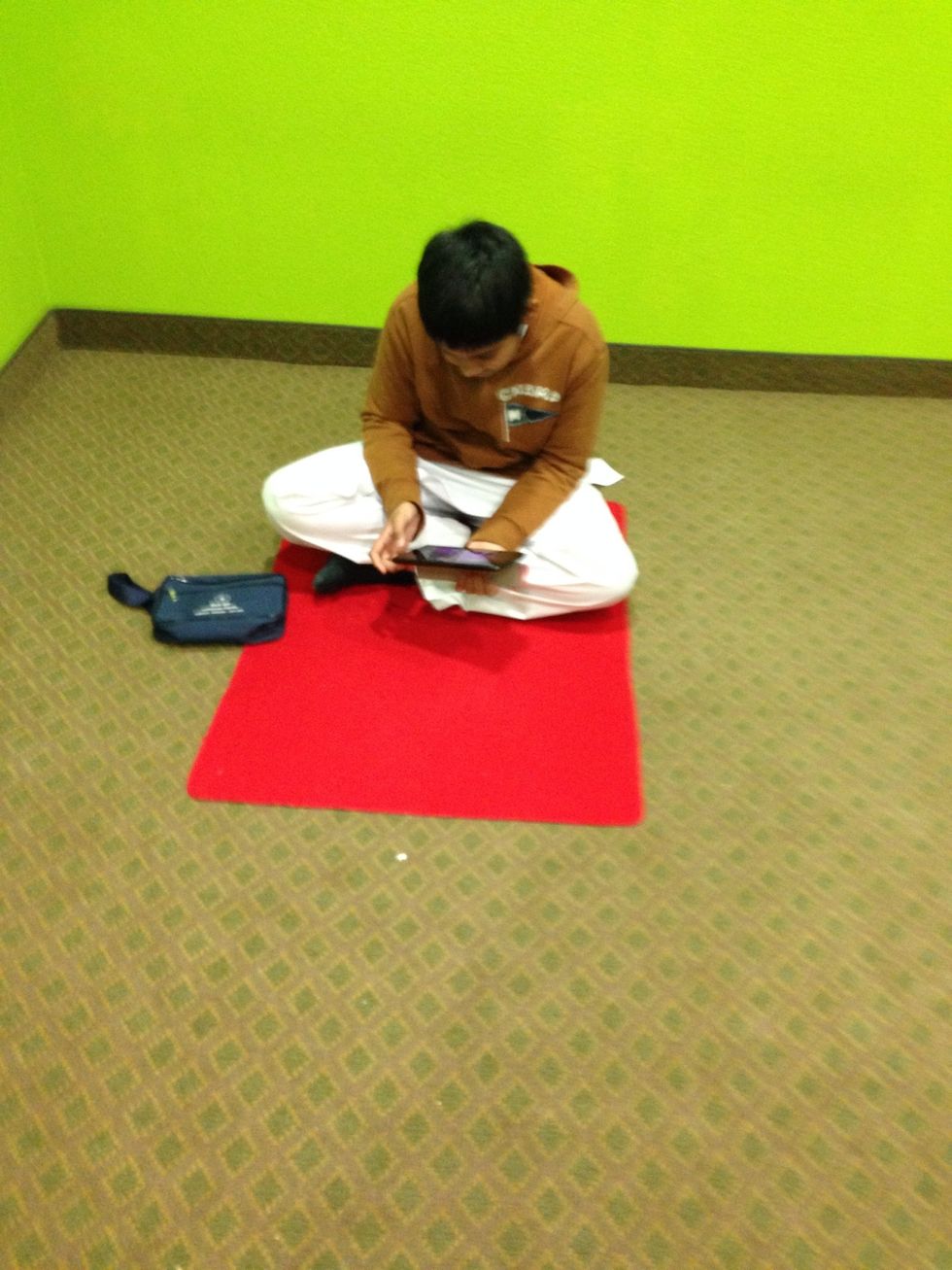 To enhance your spiritual experience, add a small amount of relaxing, comforting, or spiritual melodies to help settle in your mind and soul into the Nitya Puja morning ritual.