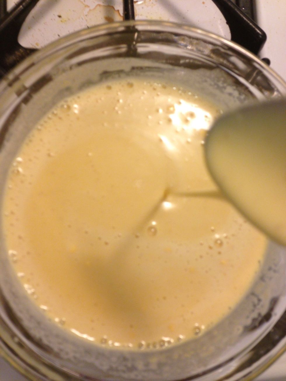 .... To get a batter of thin consistency.