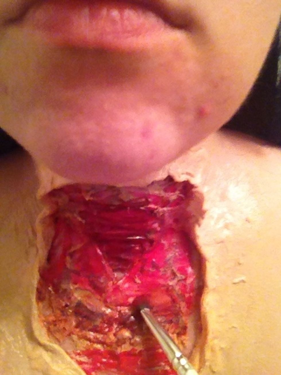 To get into the revealing skin. No flesh color!!