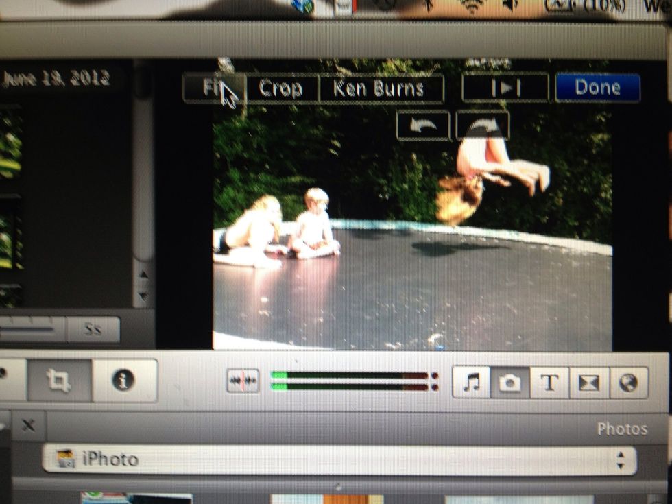 To get rid of the annoying zoom select crop and select "fit"