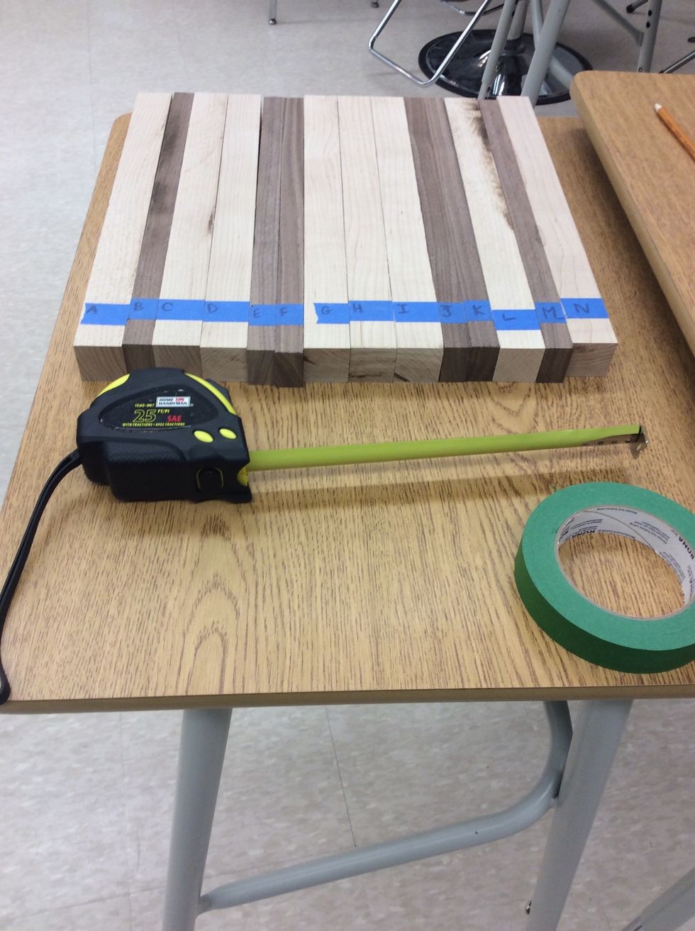 To have an accurate measure use a tape measure and tape