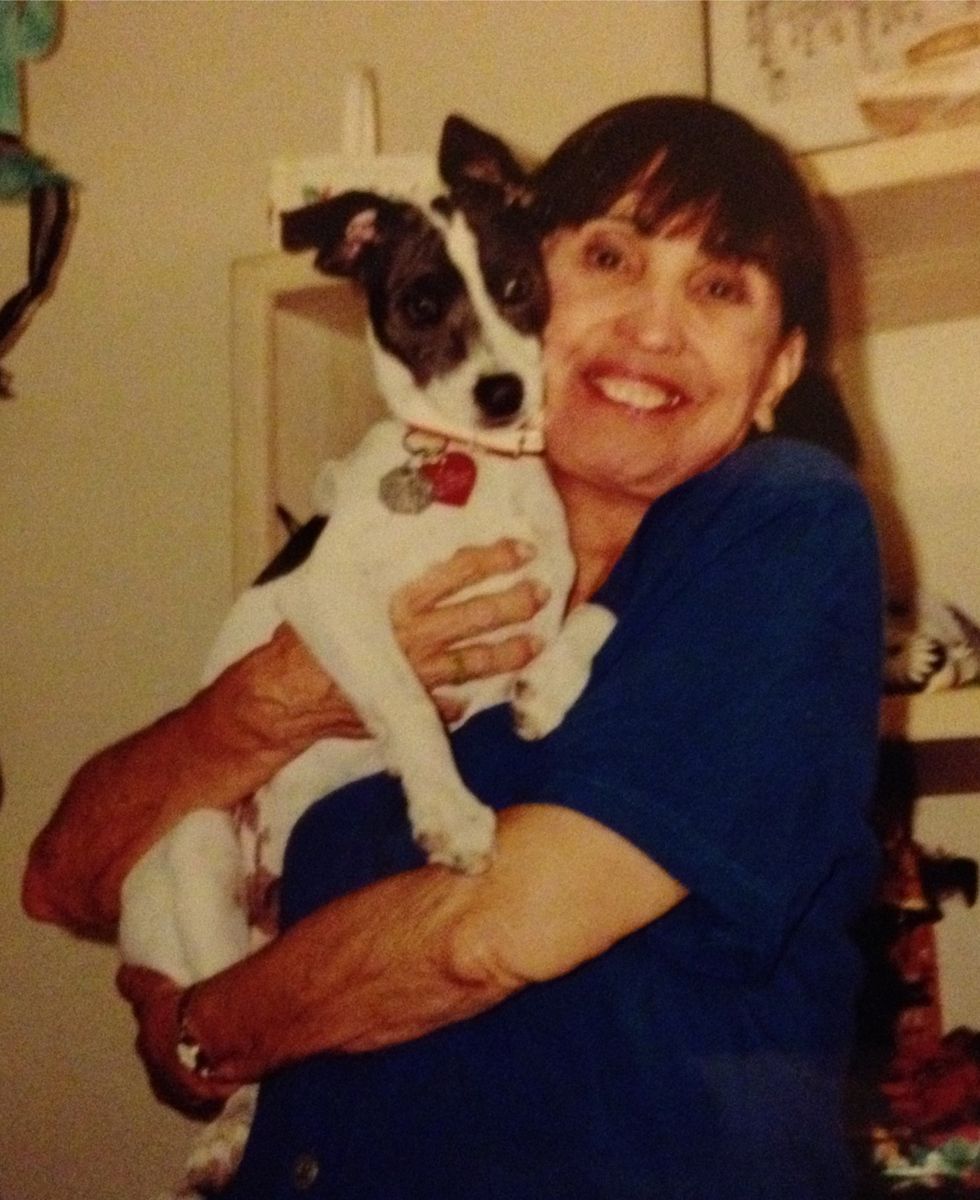 To honor mom's work with children we designated a local organization that works with abused children and because mom was such an animal lover, we also designated a local animal shelter.