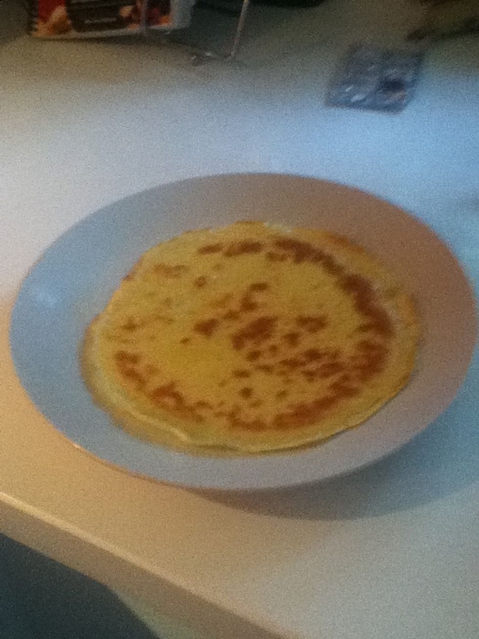 To keep them warm, put them on a plate...