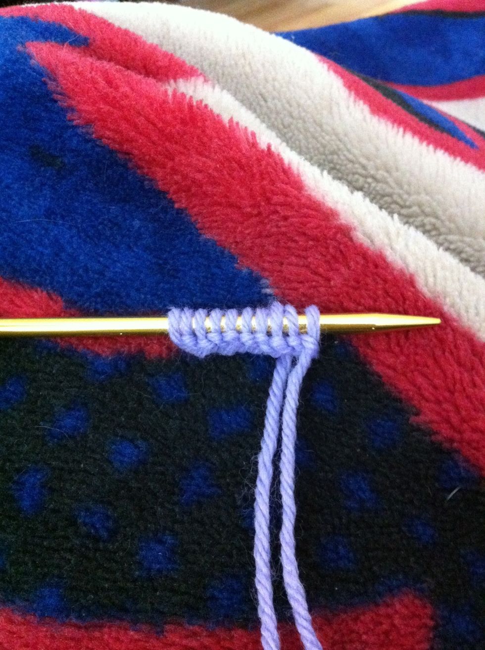 To knit stockinette stitch you can cast-on any number if stitches that yoy would like.