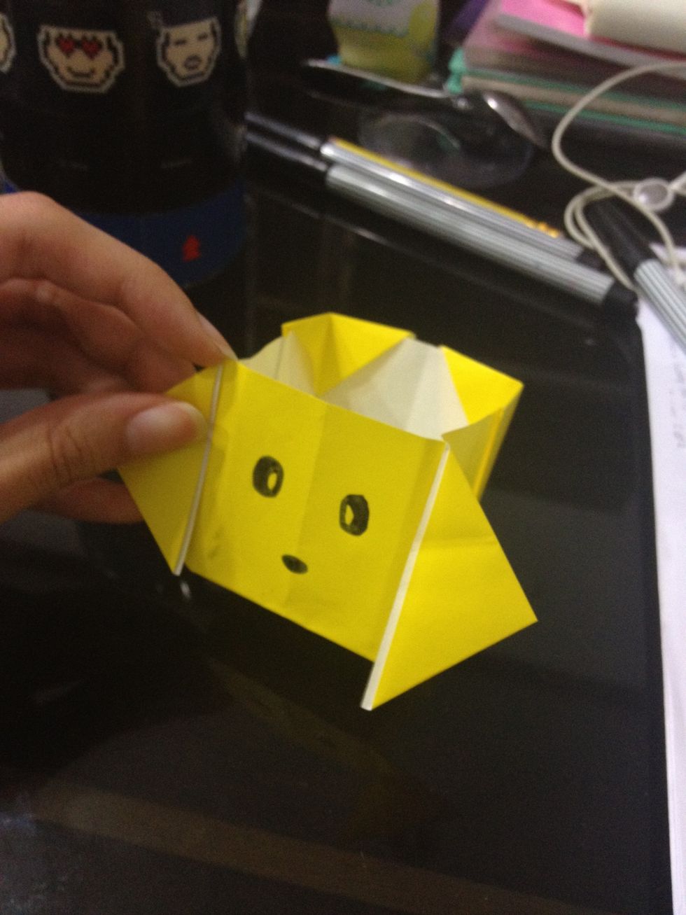 To make a box! And you're done!