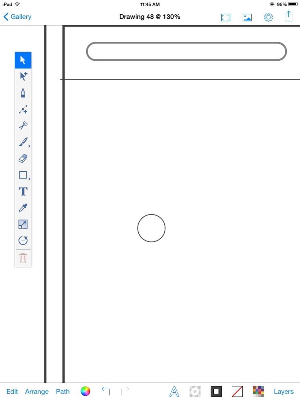 To make a Slider, duplicate a circle.