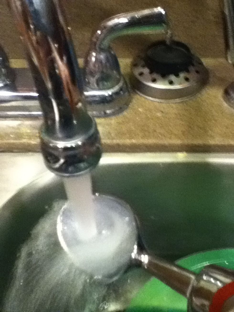 To make cold ice cream easier to scoop, run the dipper through hot water.