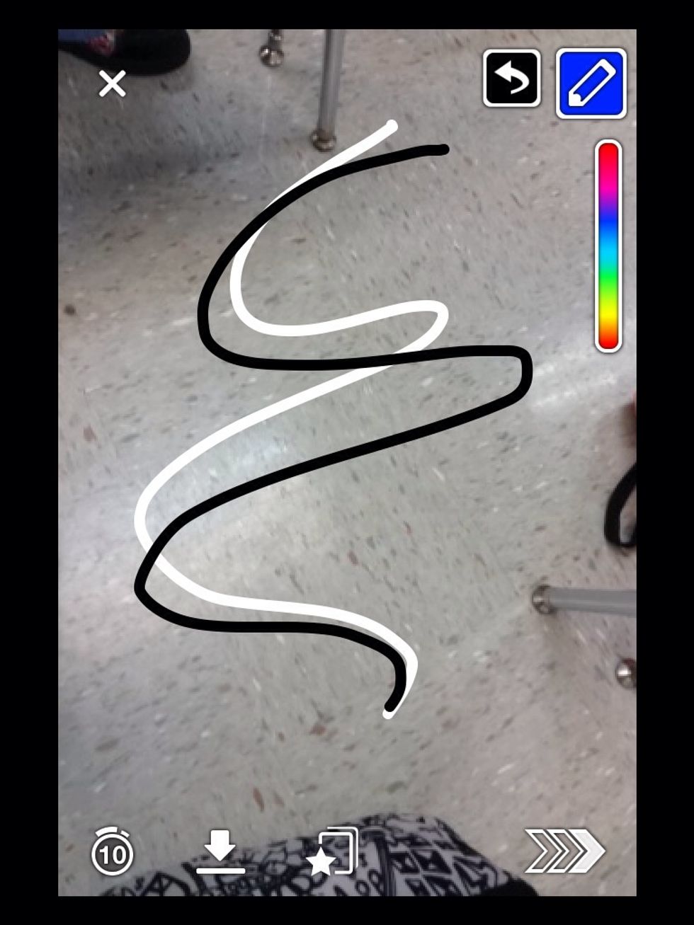 To make colors lighter, when you drag, keep the main color (ex. Blue), and drag over to the white