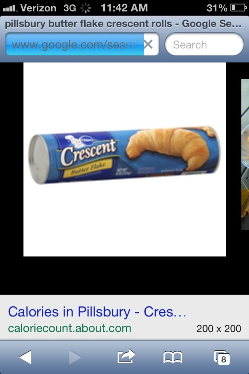 To make pigs in a blanket: get 2 rolls of Pillsbury crescents. The freshly made ones are much much better than the frozen ones.
