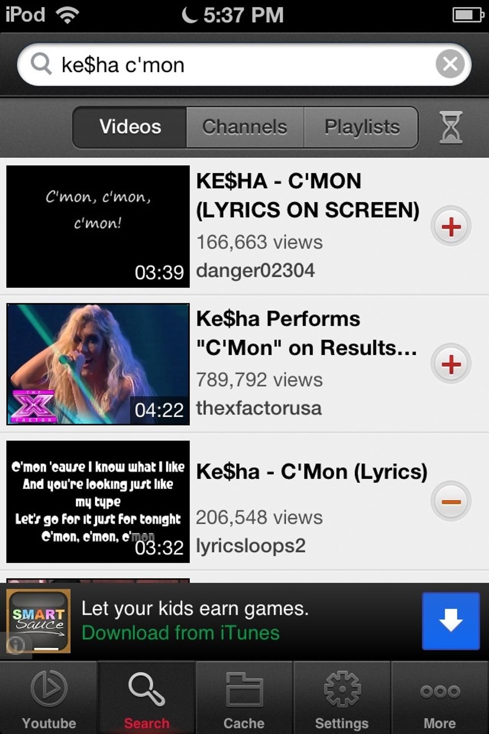 To make sure it works,search for something random.