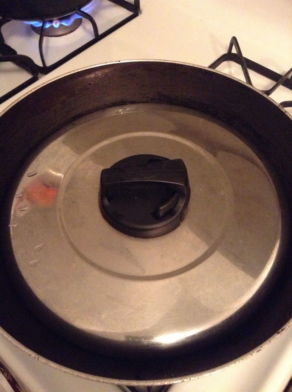 To make sure they cook cover the pot