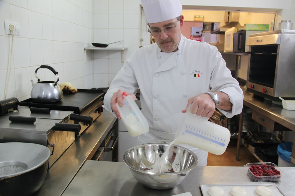 TO MAKE THE CHANTILLY: Put cream, vanilla, and sugar in the bowl of an electric mixer fitted with the whisk attachment and beat until soft peaks begin to form. Cover and refrigerate until serving.