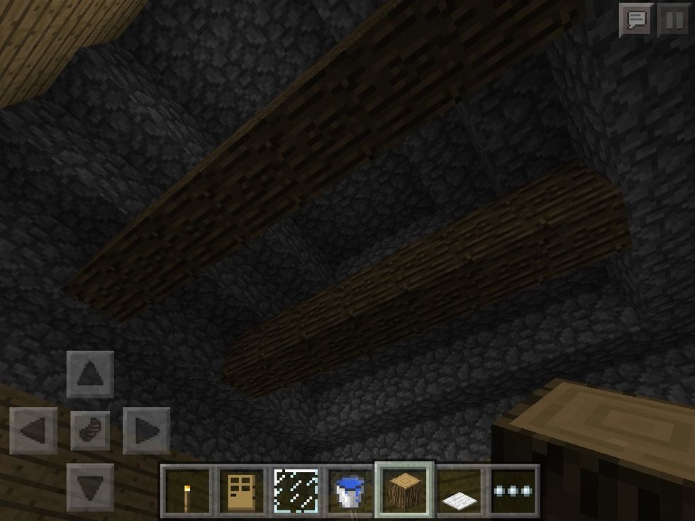 To make this house LDshadowlady style you can put bars on the roof like dis.