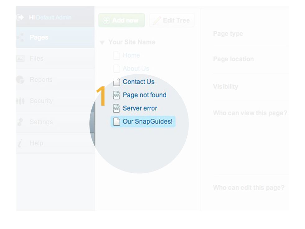 To publish the page, simple click the 'Save and Publish' next to the 'Save button at the bottom of the page. You will then see that the little DRAFT tag that was next to name of your page will be gone
