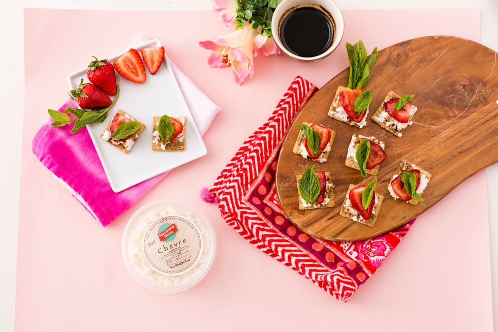 To read more about this rad food artisan, click here: http://www.brit.co/strawberry-goat-cheese-triscuit-appetizer/