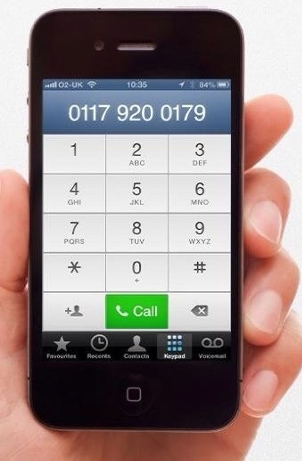 To redial a previously entered number double tap the Call button.