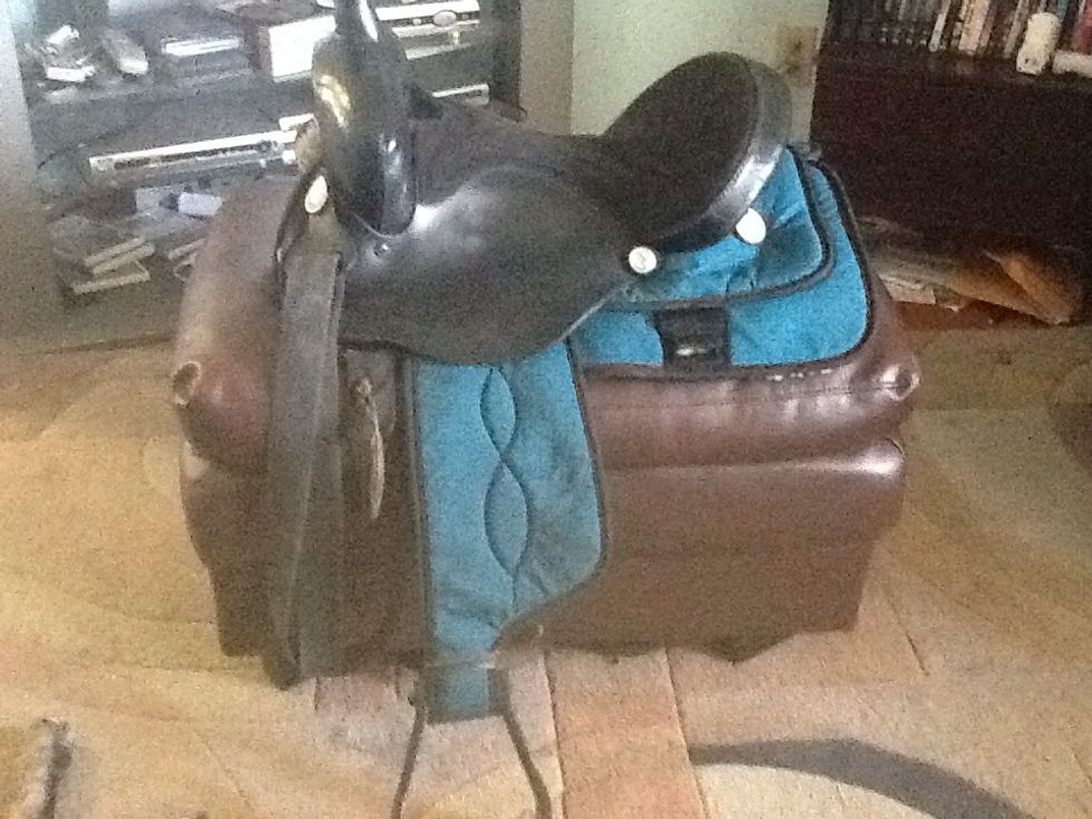 To ride efficiently you need to be balanced in the saddle, to be balanced in the saddle you need to make sure both your stirrups are equal length